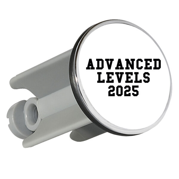 Waschbeckenstöpsel Advanced Levels 2025 Abschluss Großbritannien 4cm Abflussstopfen