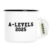 Emaille Tasse A-Levels 2025 Abschluss...
