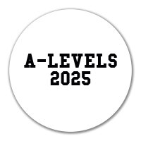 Aufkleber A-Levels 2025 Abschluss Großbritannien...