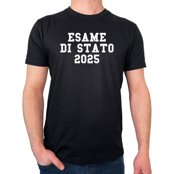 Herren T-Shirt Esame di Stato 2025 Abschluss Italien Größe S-3XL