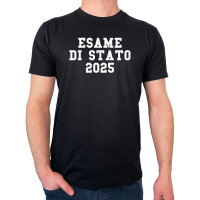Herren T-Shirt Esame di Stato 2025 Abschluss Italien...