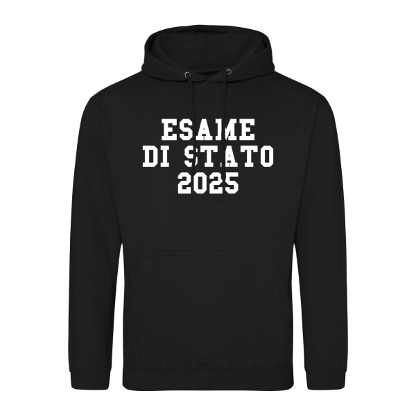 Unisex Hoodie Esame di Stato 2025 Abschluss Italien Größe S-3XL