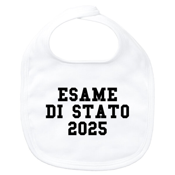 Baby Lätzchen Esame di Stato 2025 Abschluss Italien