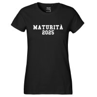 Damen T-Shirt Maturità 2025 Abschluss Italien...