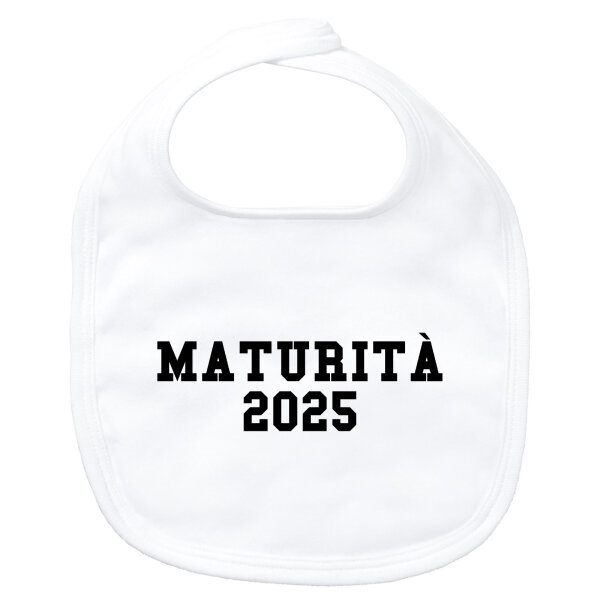 Baby Lätzchen Maturità 2025 Abschluss Italien