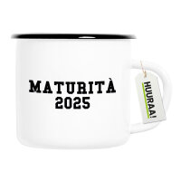 Emaille Tasse Maturità 2025 Abschluss Italien...