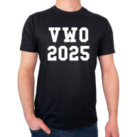 Herren T-Shirt VWO 2025 Abschluss Niederlande...
