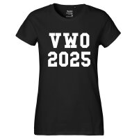 Damen T-Shirt VWO 2025 Abschluss Niederlande...