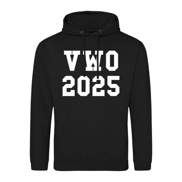 Unisex Hoodie VWO 2025 Abschluss Niederlande Größe S-3XL