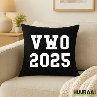 Kissen VWO 2025 Abschluss Niederlande 40x40cm