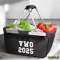 Einkaufskorb faltbar VWO 2025 Abschluss Niederlande 20...