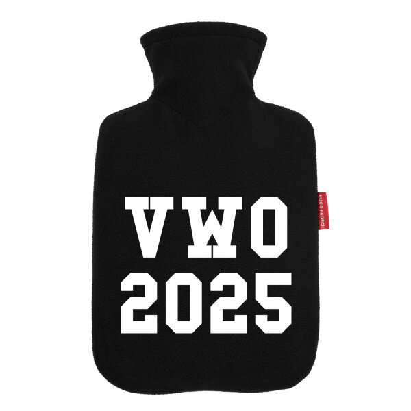 Wärmflasche VWO 2025 Abschluss Niederlande