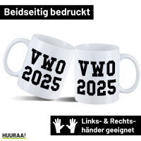 Kaffeetasse VWO 2025 Abschluss Niederlande 330ml