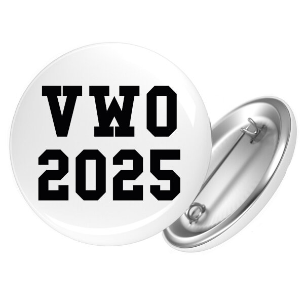 Button VWO 2025 Abschluss Niederlande
