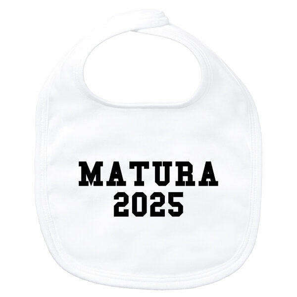 Baby Lätzchen Matura 2025 Abschluss Österreich / Schweiz Klettverschluss