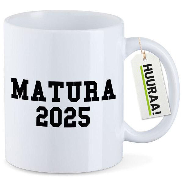 Kaffeetasse Matura 2025 Abschluss Österreich / Schweiz 330ml