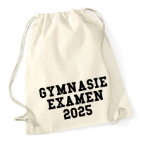 Turnbeutel Gymnasieexamen 2025 Abschluss Schweden 12 Liter