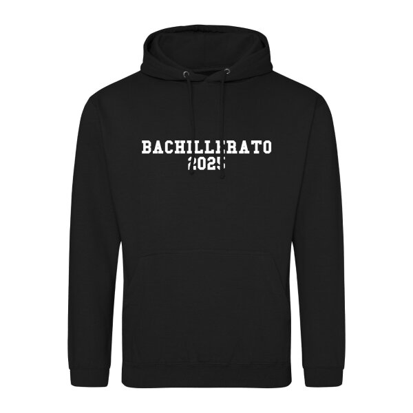 Unisex Hoodie Bachillerato 2025 Abschluss Spanien Größe S-3XL