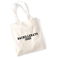 Jutebeutel Bachillerato 2025 Abschluss Spanien 10 Liter