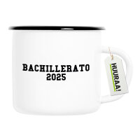 Emaille Tasse Bachillerato 2025 Abschluss Spanien 300ml...