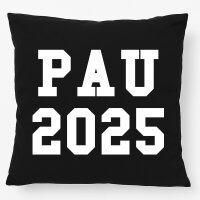 Kissen PAU 2025 Abschluss Spanien 40x40cm