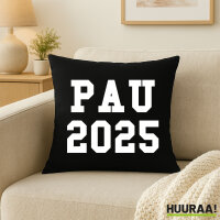 Kissen PAU 2025 Abschluss Spanien 40x40cm