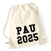 Turnbeutel PAU 2025 Abschluss Spanien 12 Liter
