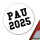 Aufkleber PAU 2025 Abschluss Spanien 10cm Sticker