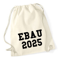 Turnbeutel EBAU 2025 Abschluss Spanien 12 Liter