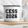 Emaille Tasse CESS 2026 Abschluss Belgien (frz.) 300ml Vintage Emaille Becher