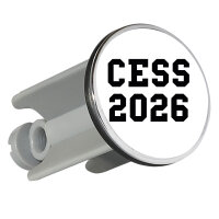 Waschbeckenstöpsel CESS 2026 Abschluss Belgien...