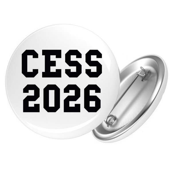Button CESS 2026 Abschluss Belgien (frz.)