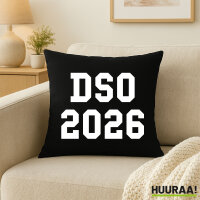 Kissen DSO 2026 Abschluss Belgien (ndl.) 40x40cm