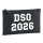 Kulturbeutel DSO 2026 Abschluss Belgien (ndl.) 1 Liter Filz Charcoal Kosmetiktasche