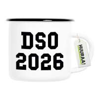 Emaille Tasse DSO 2026 Abschluss Belgien (ndl.) 300ml...