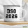 Emaille Tasse DSO 2026 Abschluss Belgien (ndl.) 300ml Vintage Emaille Becher