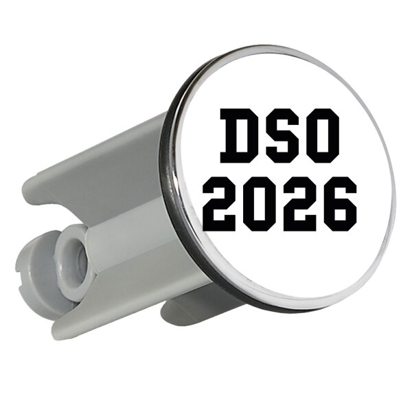 Waschbeckenstöpsel DSO 2026 Abschluss Belgien (ndl.) 4cm Abflussstopfen