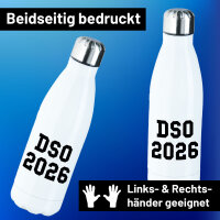 Edelstahl-Trinkflasche DSO 2026 Abschluss Belgien (ndl.)...