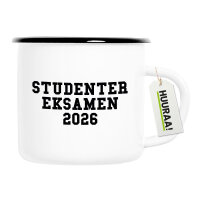 Emaille Tasse Studentereksamen 2026 Abschluss...