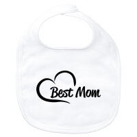 Baby L&auml;tzchen Best Mom Heart Klettverschluss