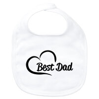 Baby Lätzchen Best Dad Heart