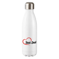 Trinkflasche Best Dad Heart, 500 ml