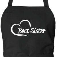 Schürze Best Sister Heart