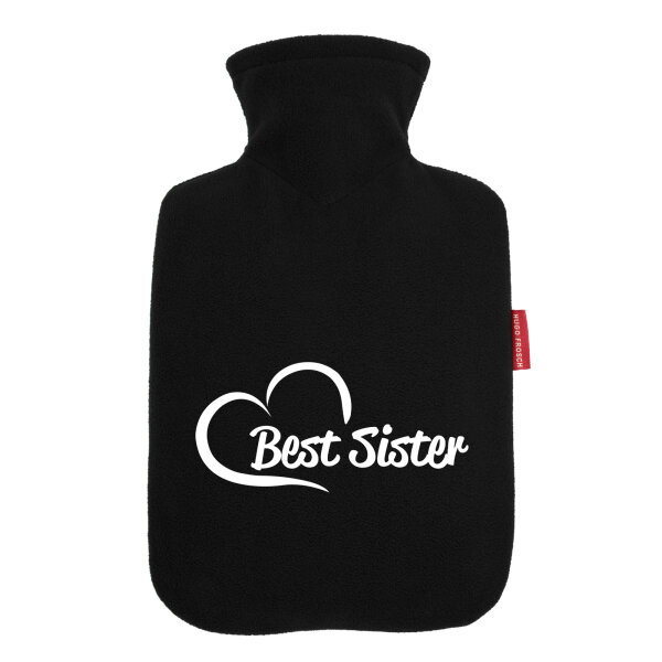 Wärmflasche Best Sister Heart