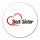 Aufkleber Best Sister Heart 10cm Sticker