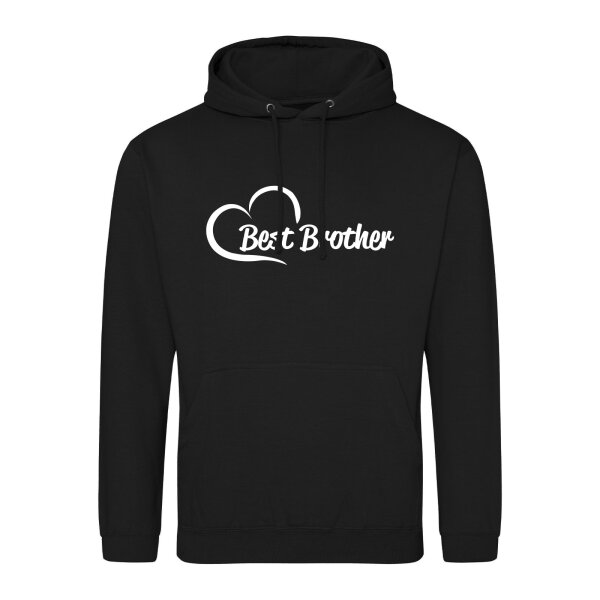 Unisex Hoodie Best Brother Heart Größe S-3XL