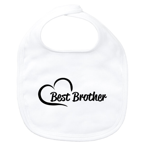Baby Lätzchen Best Brother Heart