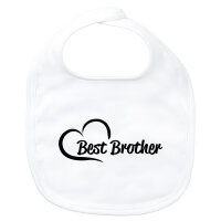 Baby L&auml;tzchen Best Brother Heart Klettverschluss