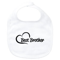 Baby Lätzchen Best Brother Heart