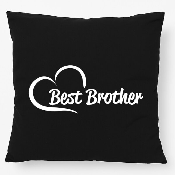 Kissen Best Brother Heart 40x40cm